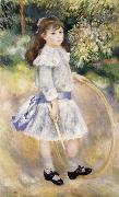 Pierre Renoir, Girl with a Hoop